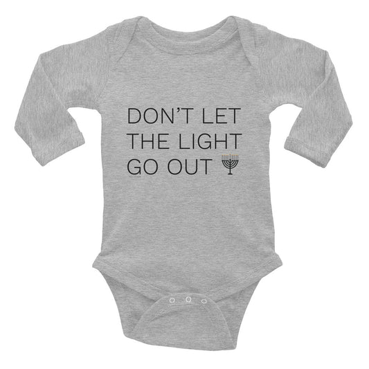 Don't Let The Light Go Out Infant Long Sleeve Bodysuit Onesie, Kids, HEED THE HUM