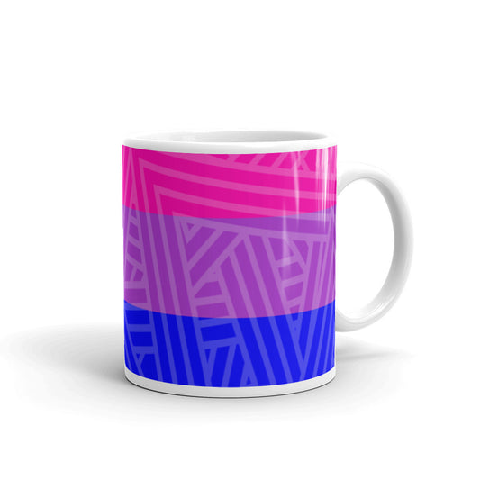 Bisexual Pride Flag Mug - LGBTQ, Mugs, HEED THE HUM