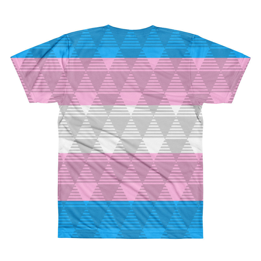 Trans Pride Flag T-shirt, Shirts, HEED THE HUM