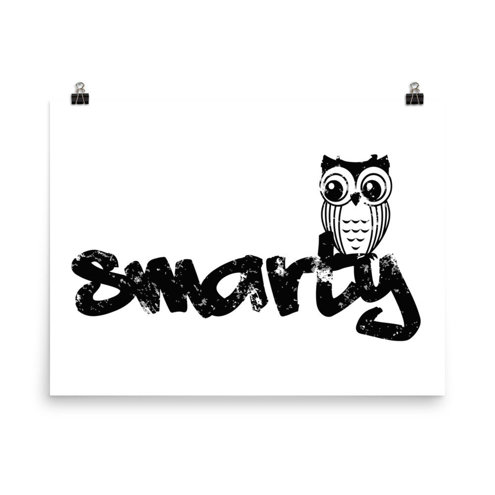 Smarty Smart Owl Poster, Poster, HEED THE HUM