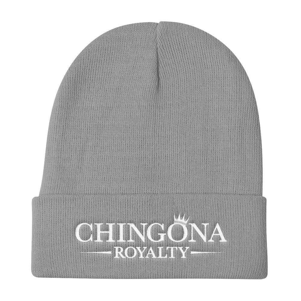 Chingona Royalty Knit Beanie Hat, Hats, HEED THE HUM