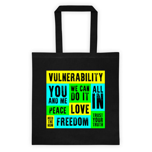 Vulnerability Tote bag, Tote Bag, HEED THE HUM