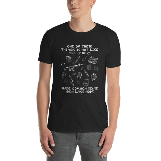 Common Sense Gun Laws Short-Sleeve Unisex Activist T-Shirt, Shirts, HEED THE HUM
