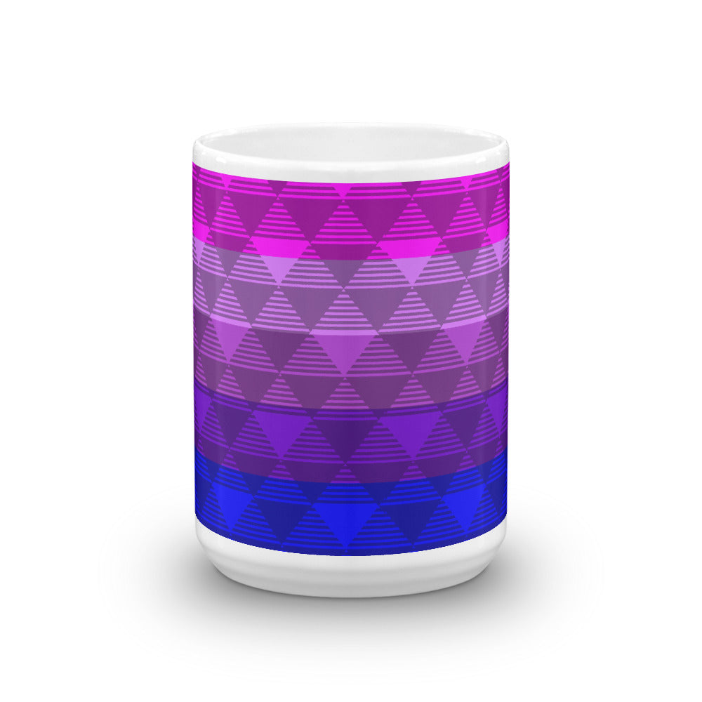 Trans Pride Flag Purple Mug -LGBTQ, Mugs, HEED THE HUM