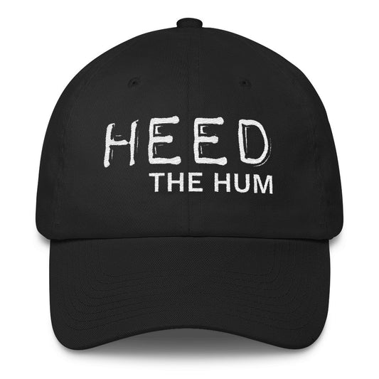 Heed The Hum Cotton Cap Hat, Hats, HEED THE HUM