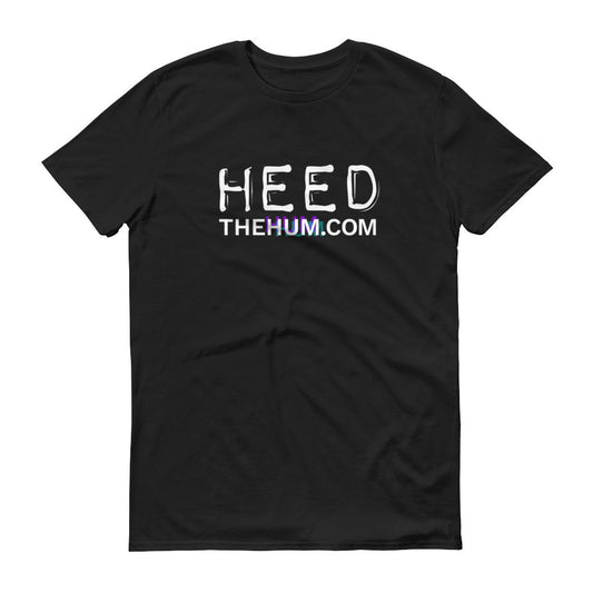 HEED THE HUM Logo Short Sleeve T-shirt, Shirt, HEED THE HUM