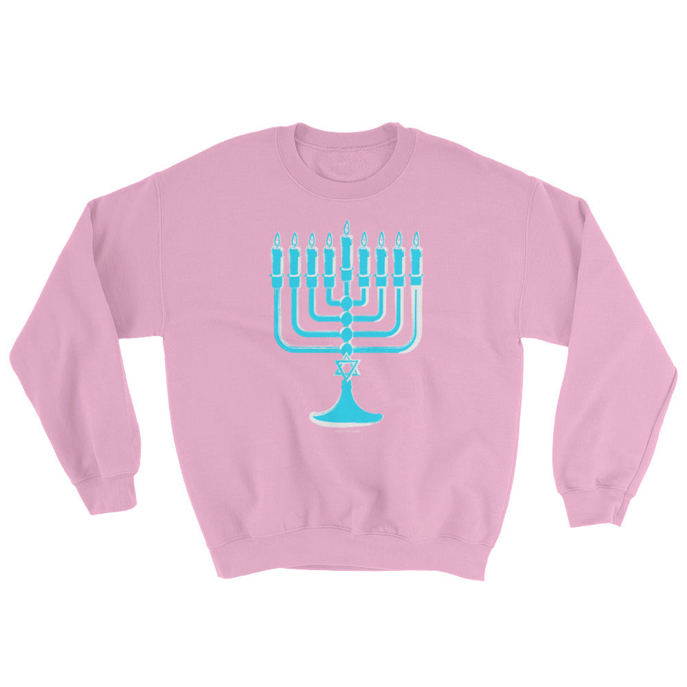 Chanukah Menorah Graphic Sweatshirt - Unisex, Sweatshirt, HEED THE HUM