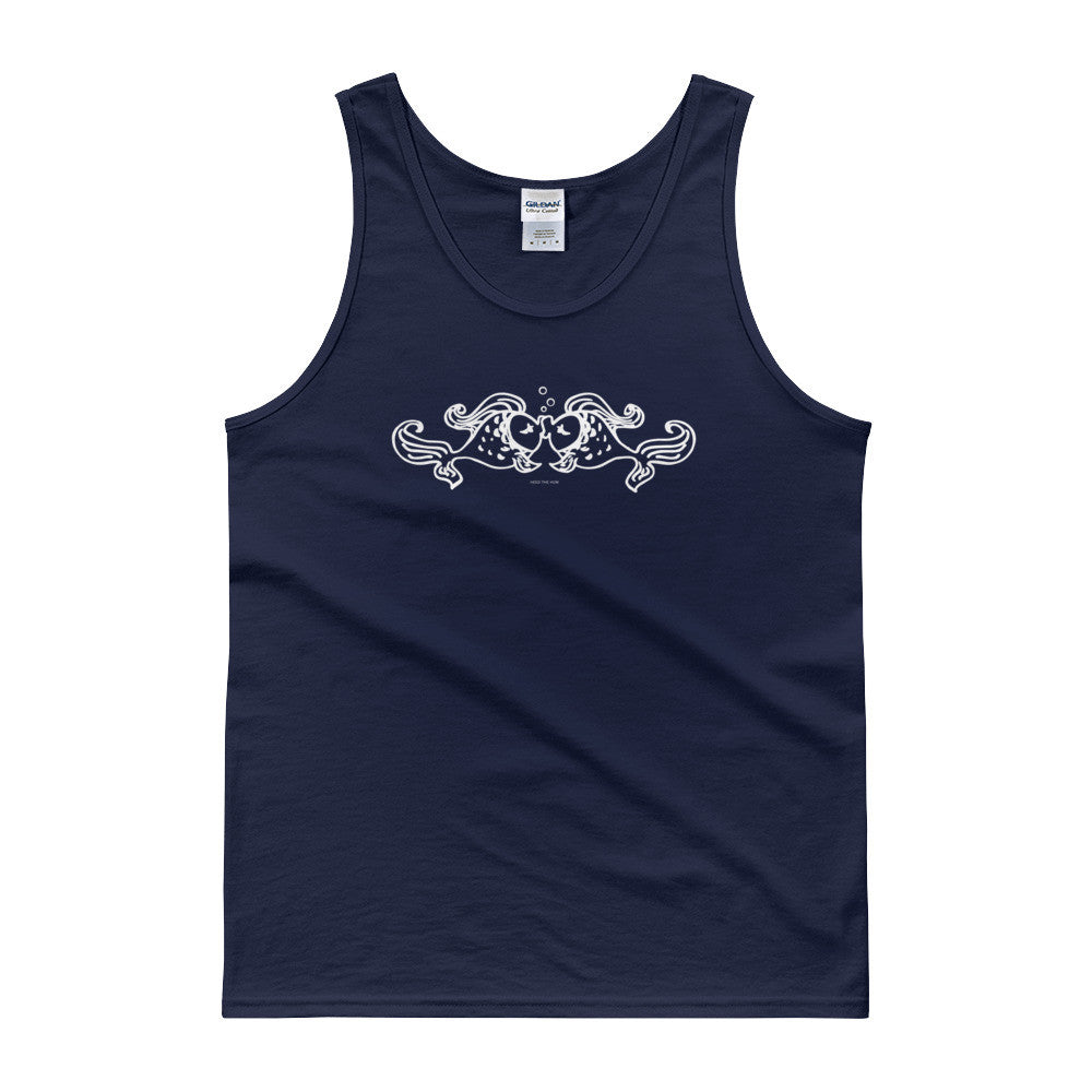 Fish Kiss Unisex Tank top, Shirts, HEED THE HUM