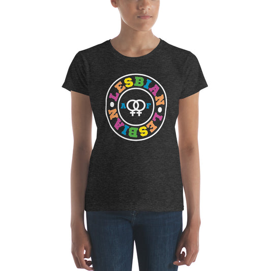 Lesbian AF Women's short sleeve t-shirt - LGBTQ, Shirts, HEED THE HUM