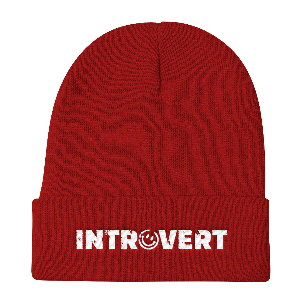 Introvert Knit Beanie Hat, Hats, HEED THE HUM
