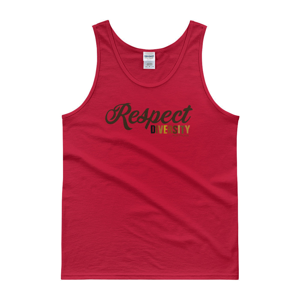 Respect Diversity Unisex Tank Top, Shirts, HEED THE HUM