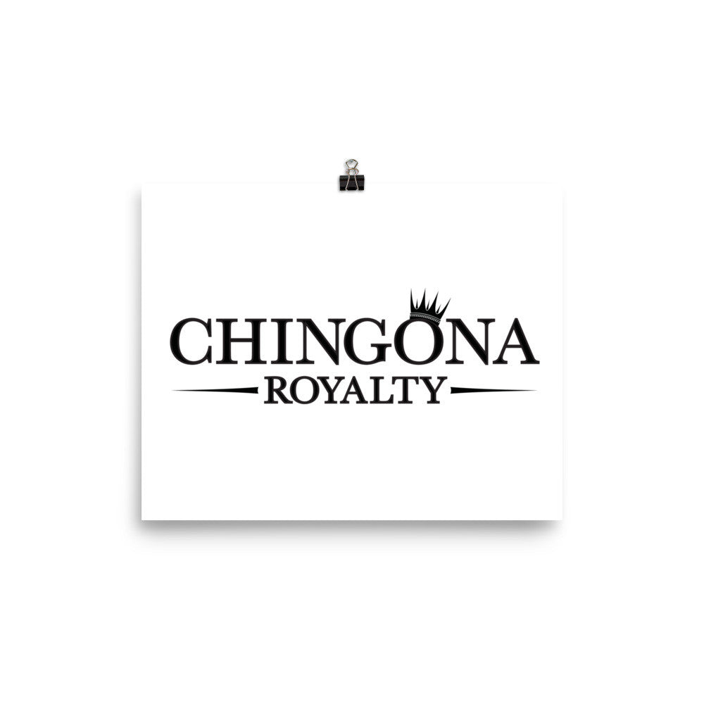 Chingona Royalty Poster, Poster, HEED THE HUM