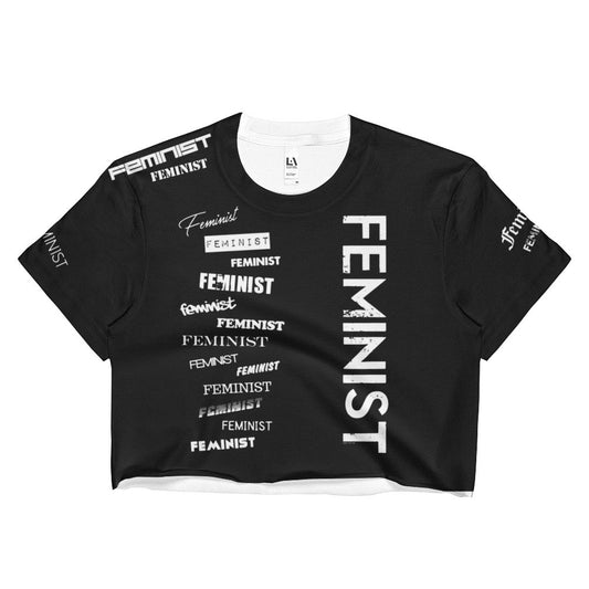 Feminist Crop Top, Shirt, HEED THE HUM