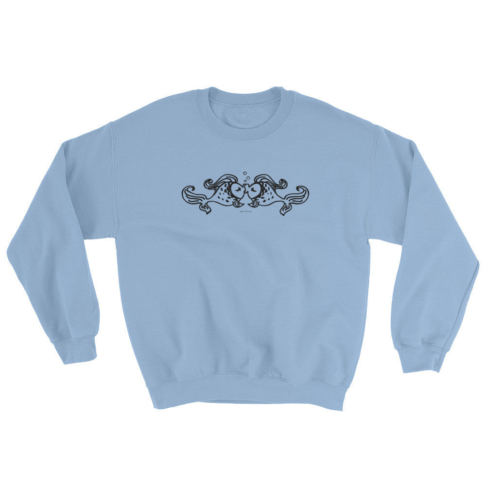 Fish Kiss Sweatshirt, Sweatshirt, HEED THE HUM