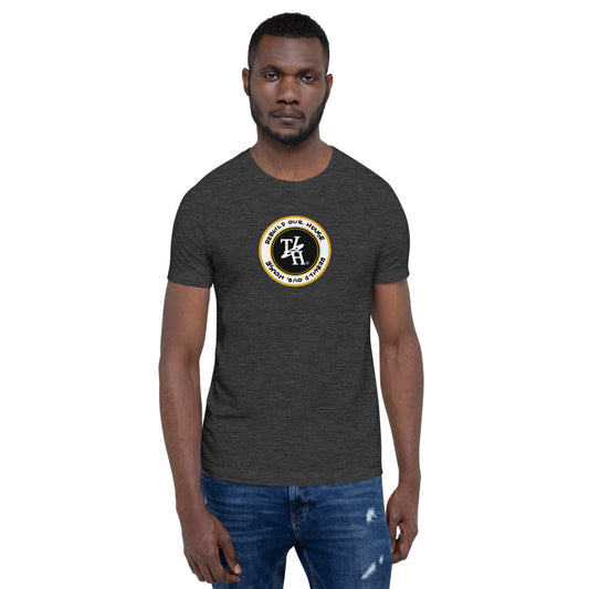 black yellow Short-Sleeve Unisex T-Shirt